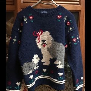 Woolrich Sheepdog Knit Sweater L Fair Isle